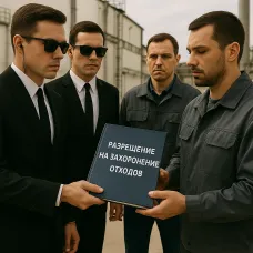 Получение разрешений на хранение и захоронение отходов производства