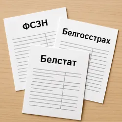 Составление и сдача отчетности в органы ФСЗН, Белгосстрах, Белстат