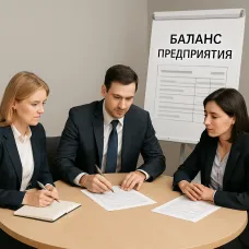 Составление баланса предприятия