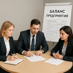Составление баланса предприятия