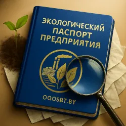 Разработка и ведение экологического паспорта предприятия