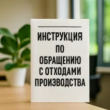Инструкция по обращению с отходами производства